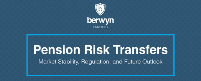 Pension Risk Transfers