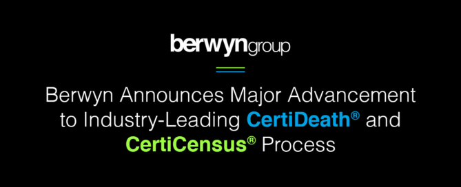 Featured image for a CertiDeath and Certicensus press release