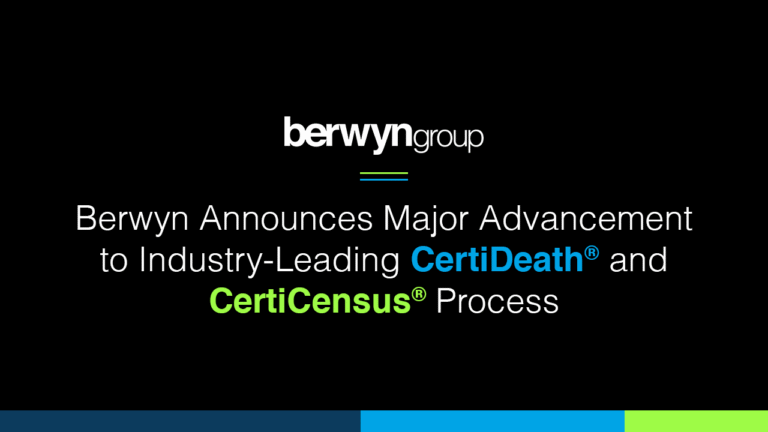 Featured image for a CertiDeath and Certicensus press release